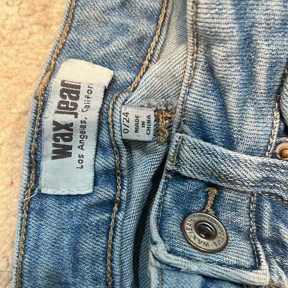 Light blue jeans with rips size 0/24 - Picture 4 of 4